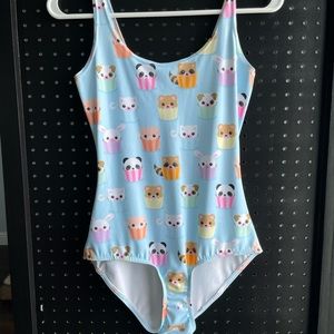 Blackmilk Kawaii Blue Swimsuit size S